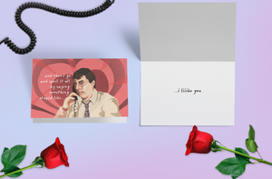 I Like U - Valentine's Card