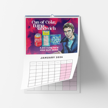 Load image into Gallery viewer, Dobby Club Charity Calendar 2026 - The Great Peep Show Menu