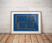 Load image into Gallery viewer, Apollo House Floor Plan - Poster