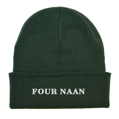 Four Naan Embroided Beanie