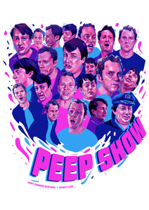 PEEP SHOW 20TH ANNIVERSARY POSTER
